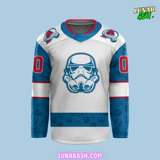 Colorado Avalanche x Star Wars Night 2024 Custom Hockey Jersey