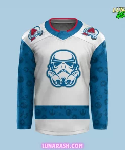 Colorado Avalanche x Star Wars Night 2024 Hockey Jersey 2