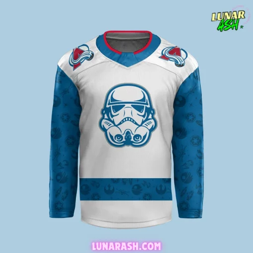 Colorado Avalanche x Star Wars Night 2024 Custom Hockey Jersey