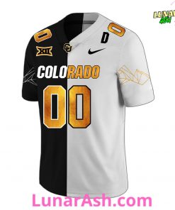 Colorado Buffaloes Black and White Limited Edition Football Jersey