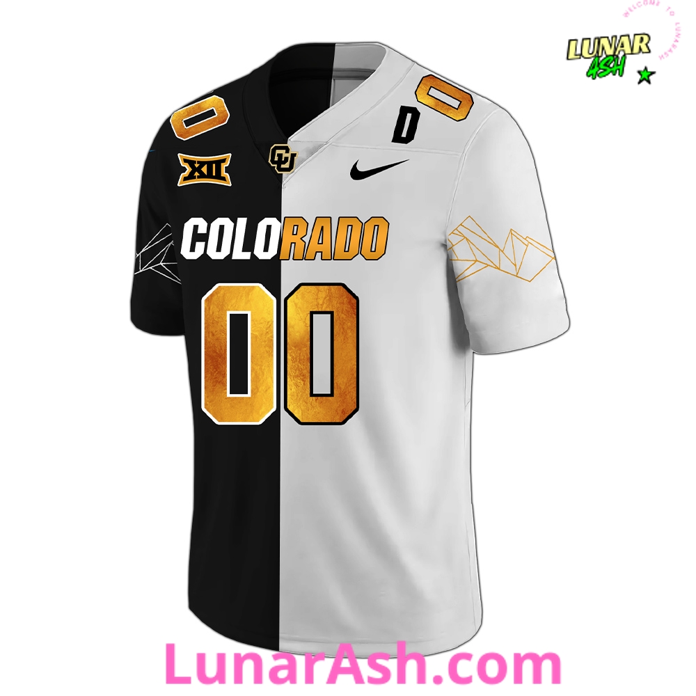 Colorado Buffaloes Black and White Limited Edition Football Jersey Colorado Buffaloes Black and White Limited Edition Football Jersey