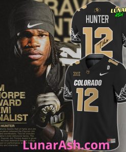 Colorado Buffaloes Travis Hunter Limited Edition Black Football Jersey