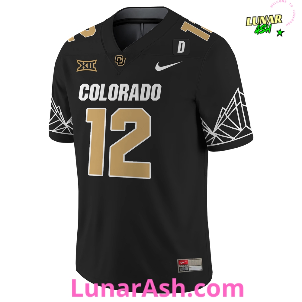 Colorado Buffaloes Travis Hunter Limited Edition Black Football Jersey Colorado Buffaloes Travis Hunter Limited Edition Black Football Jersey