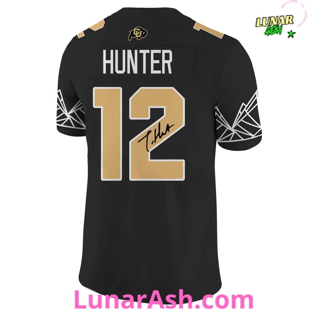 Colorado Buffaloes Travis Hunter Limited Edition Black Football Jersey Colorado Buffaloes Travis Hunter Limited Edition Black Football Jersey