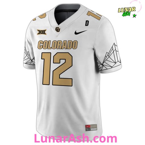 Colorado Buffaloes Travis Hunter Limited Edition White Football Jersey