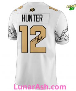 Colorado Buffaloes Travis Hunter Limited Edition White Football Jersey