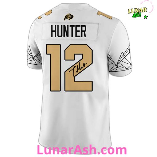Colorado Buffaloes Travis Hunter Limited Edition White Football Jersey