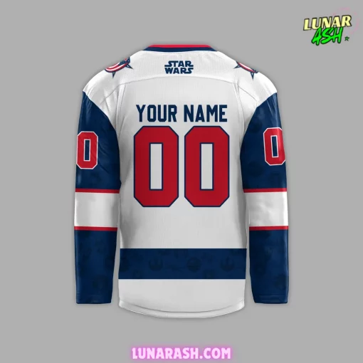 Columbus Blue Jackets x Star Wars Night 2024 Hockey Jersey
