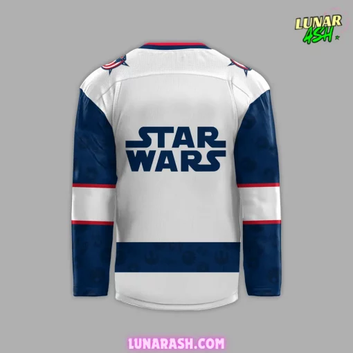 Columbus Blue Jackets x Star Wars Night 2024 Hockey Jersey