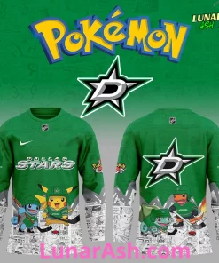 Dallas Stars x Pokémon Special Hockey Jersey