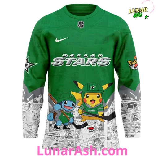 Dallas Stars x Pokémon Special Hockey Jersey