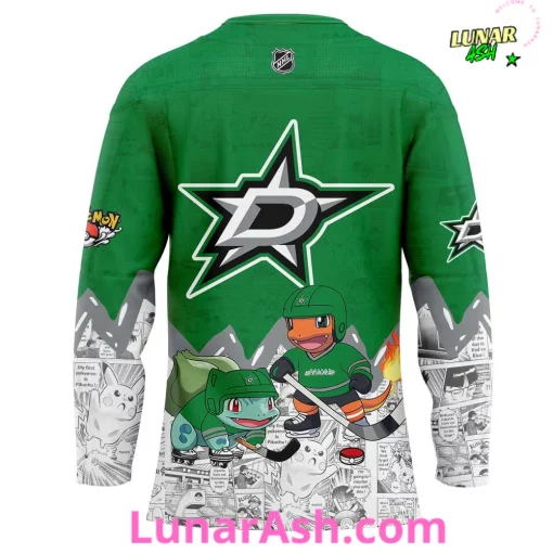 Dallas Stars x Pokémon Special Hockey Jersey