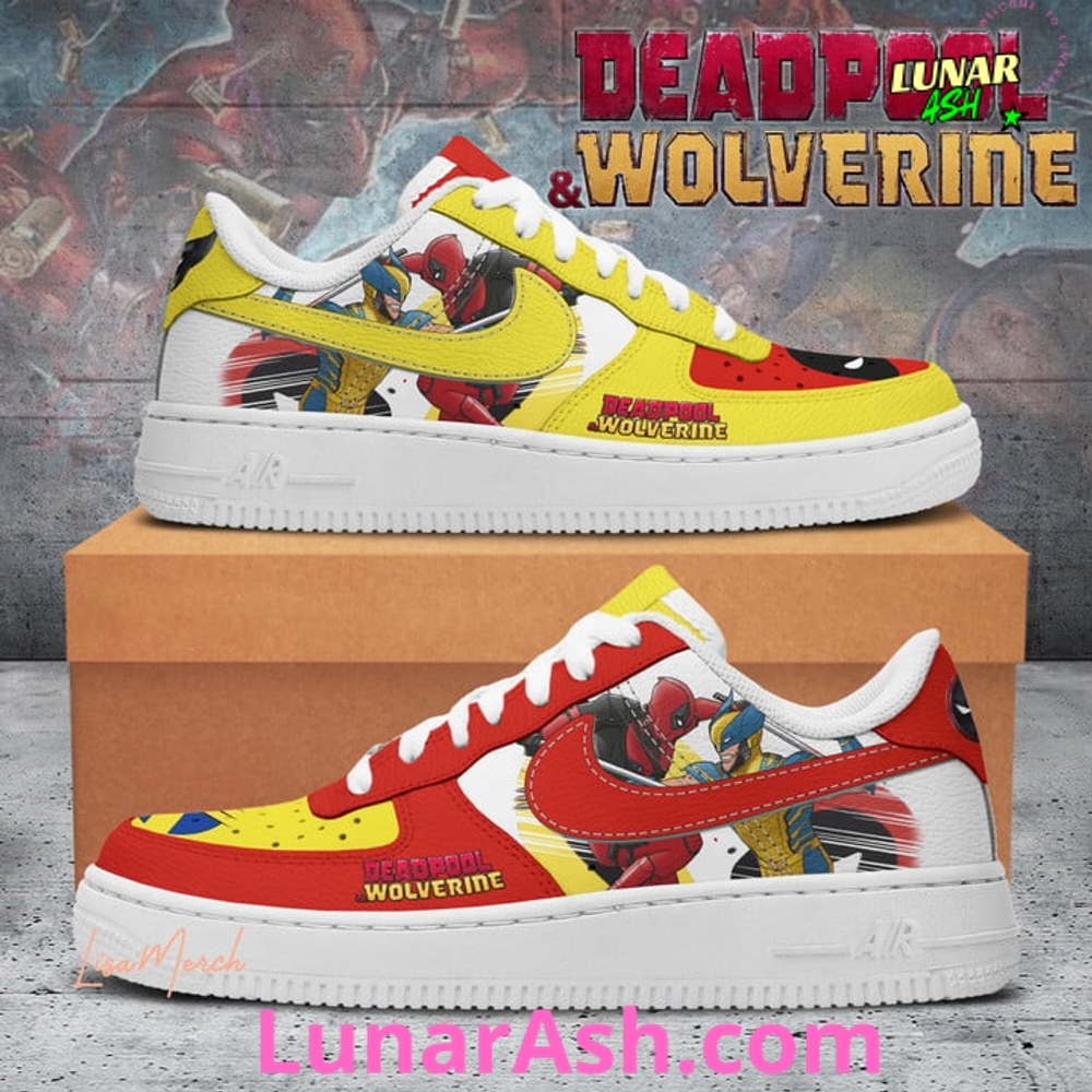 Deadpool & Wolverine Limited Edition Nike Air Force 1 Deadpool & Wolverine Limited Edition Nike Air Force 1