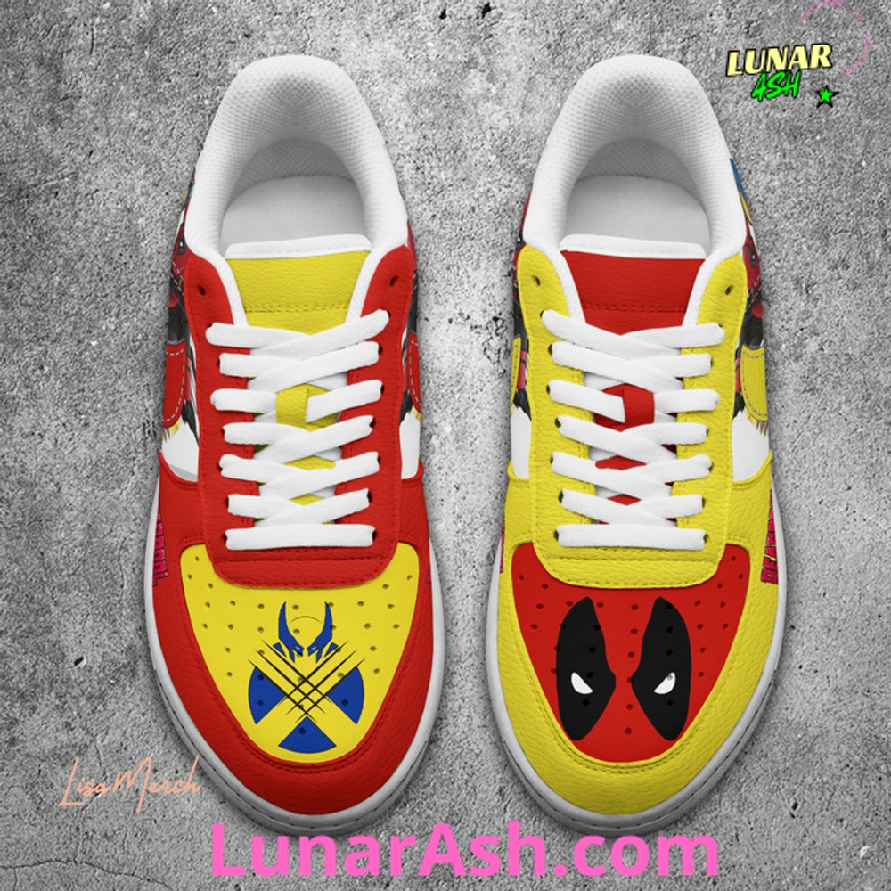 Deadpool & Wolverine Limited Edition Nike Air Force 1 Deadpool & Wolverine Limited Edition Nike Air Force 1