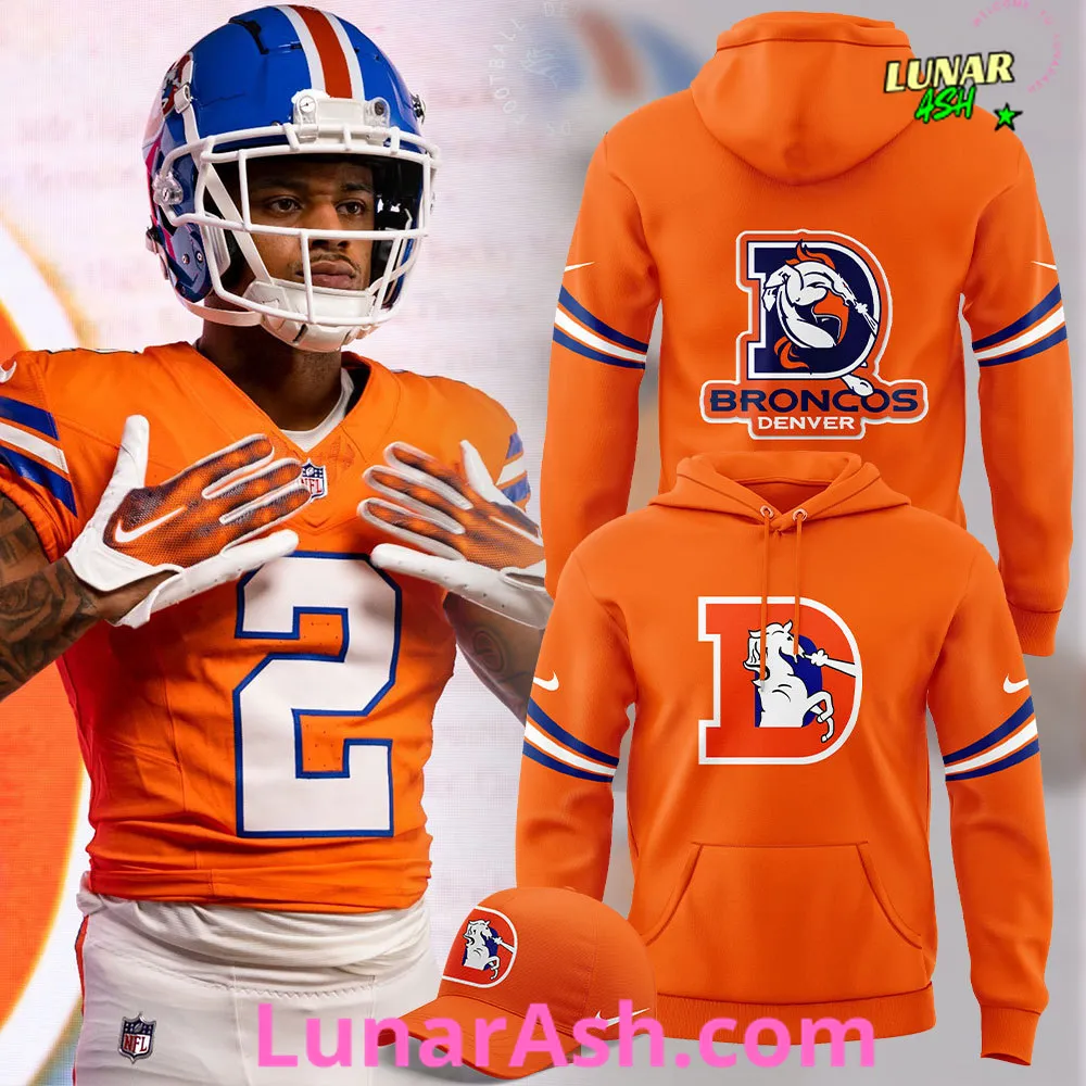 Denver Broncos Retro Orange Crush 2024 Hoodie Denver Broncos Retro Orange Crush 2024 Hoodie