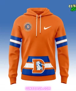 Denver Broncos Throwback To 1977 Orange Hoodie 2