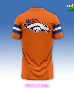Denver Broncos Throwback To 77 Orange T Shirt 4