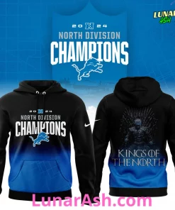 Detroit Lions 2024 North Division Champions Hoodie