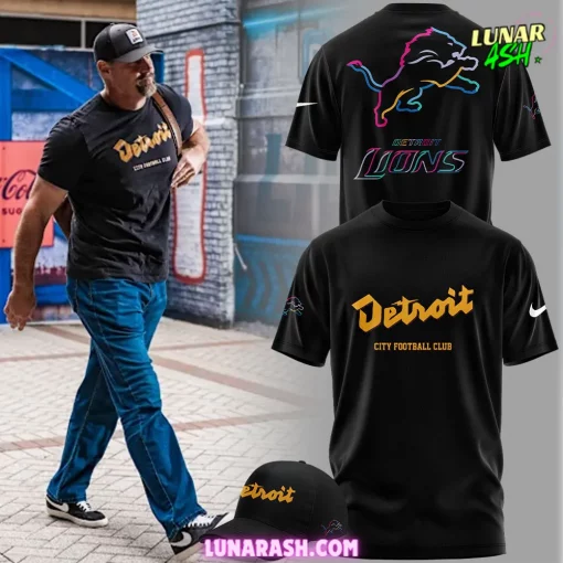 Detroit Lions City Football Club 2024 T-Shirt