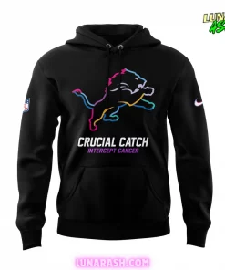 Detroit Lions Crucial Catch Intercept Cancer 2024 Hoodie
