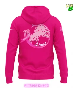 Detroit Lions In October We Wear Pink Hoodie 3