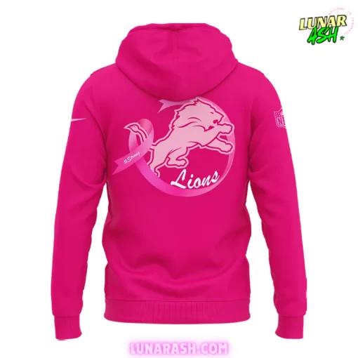 Detroit Lions In October We Wear Pink Hoodie