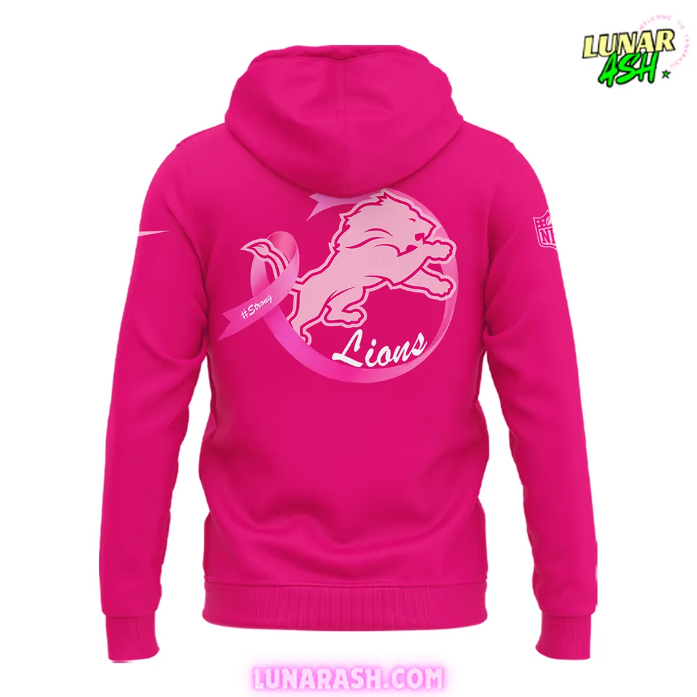 Detroit Lions In October We Wear Pink Hoodie Detroit Lions In October We Wear Pink Hoodie