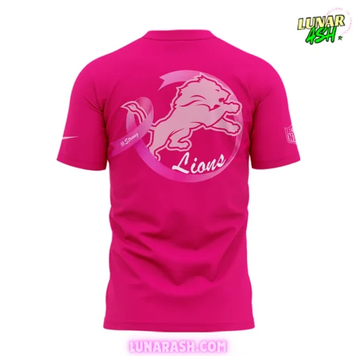 Detroit Lions In October We Wear Pink T-Shirt