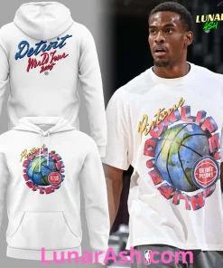 Detroit Pistons World Tour 2025 Special Hoodie