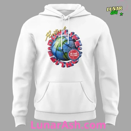 Detroit Pistons World Tour 2025 Special Hoodie