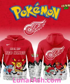 Detroit Red Wings x Pokémon Special Hoodie