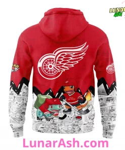 Detroit Red Wings x Pokémon Special Hoodie 3