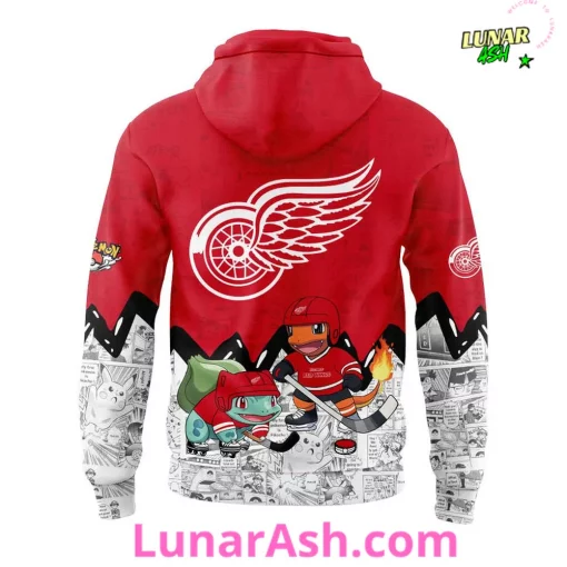 Detroit Red Wings x Pokémon Special Hoodie