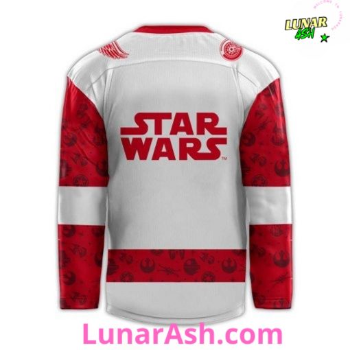 Detroit Red Wings x Star Wars 2025 Special Hockey Jersey