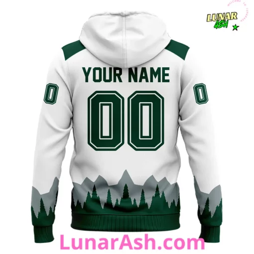 Everett Silvertips Custom 2024 White Hoodie