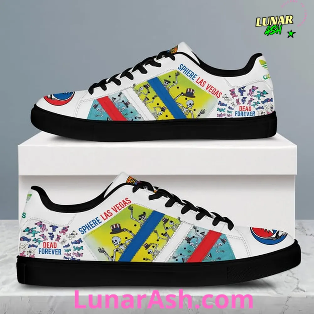 Grateful Dead Sphere Las Vegas Limited Edition Stan Smith Shoes Grateful Dead Sphere Las Vegas Limited Edition Stan Smith Shoes