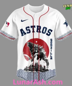 Houston Astros 2025 Japan x Godzilla Baseball Jersey