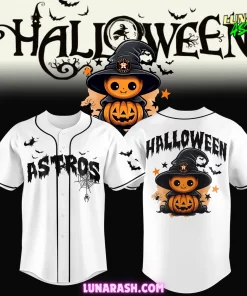 Houston Astros Happy Halloween 2024 Baseball Jersey