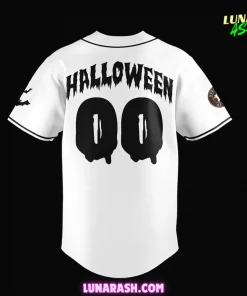Houston Astros Happy Halloween 2024 Custom Baseball Jersey 3