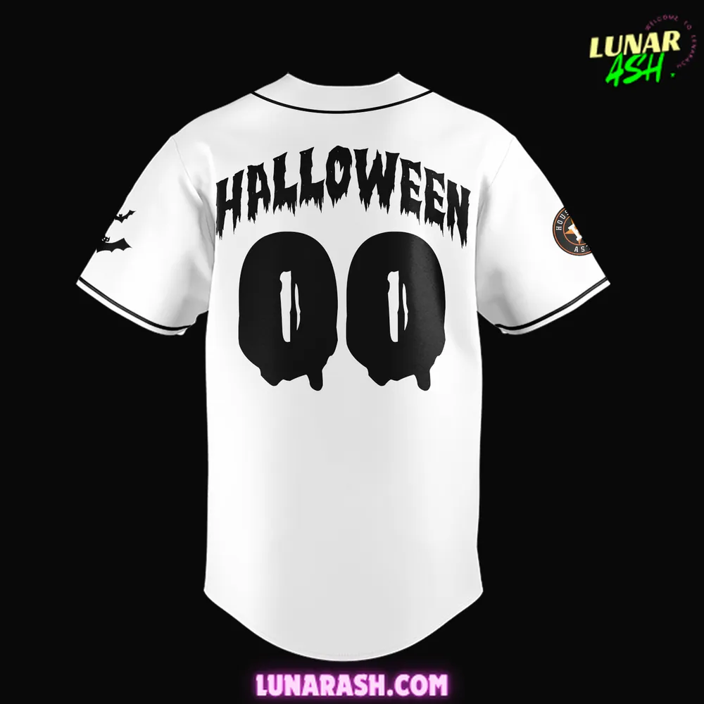 Houston Astros Happy Halloween 2024 Custom Baseball Jersey Houston Astros Happy Halloween 2024 Custom Baseball Jersey