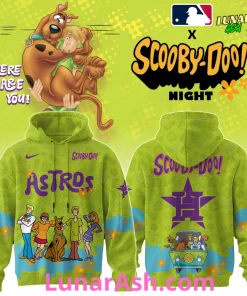 Houston Astros MLB x Scooby-Doo Night Hoodie Set