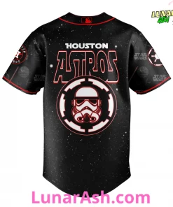 Houston Astros MLB x Star War Night 2025 Custom Baseball Jersey 3
