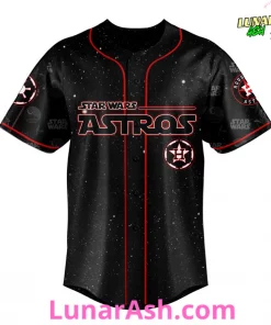 Houston Astros MLB x Star Wars Night 2025 Custom Baseball Jersey