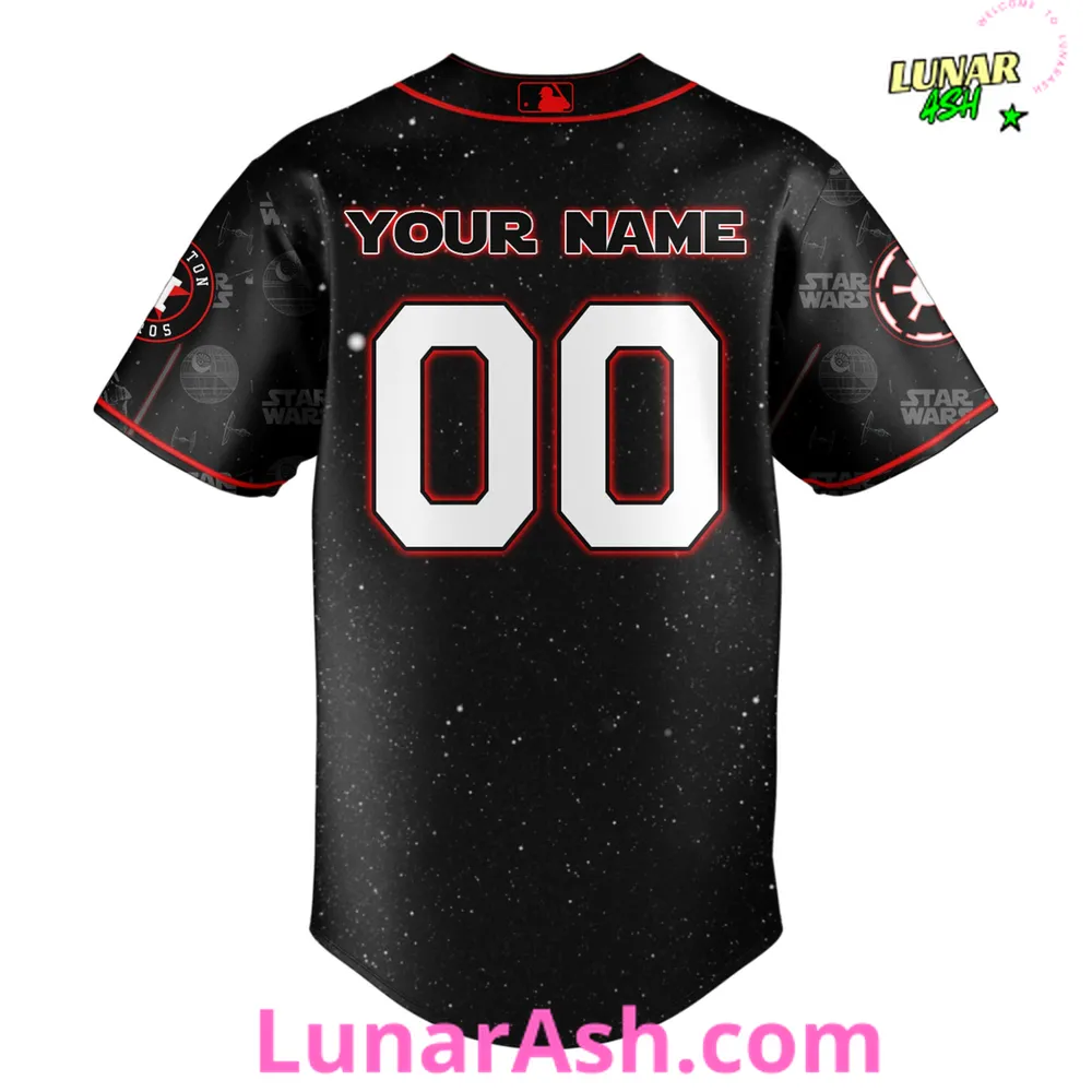 Houston Astros MLB x Star Wars Night 2025 Custom Baseball Jersey Houston Astros MLB x Star Wars Night 2025 Custom Baseball Jersey