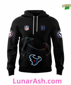 Houston Texans Alternate Helmet Fanatics Black 2024 Hoodie 3