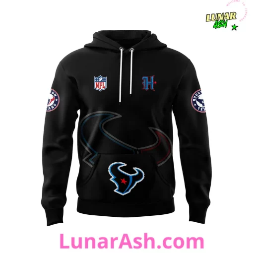 Houston Texans Alternate Helmet Fanatics Black 2024 Hoodie