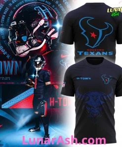 Houston Texans H-Town 2024 Blue T-Shirt
