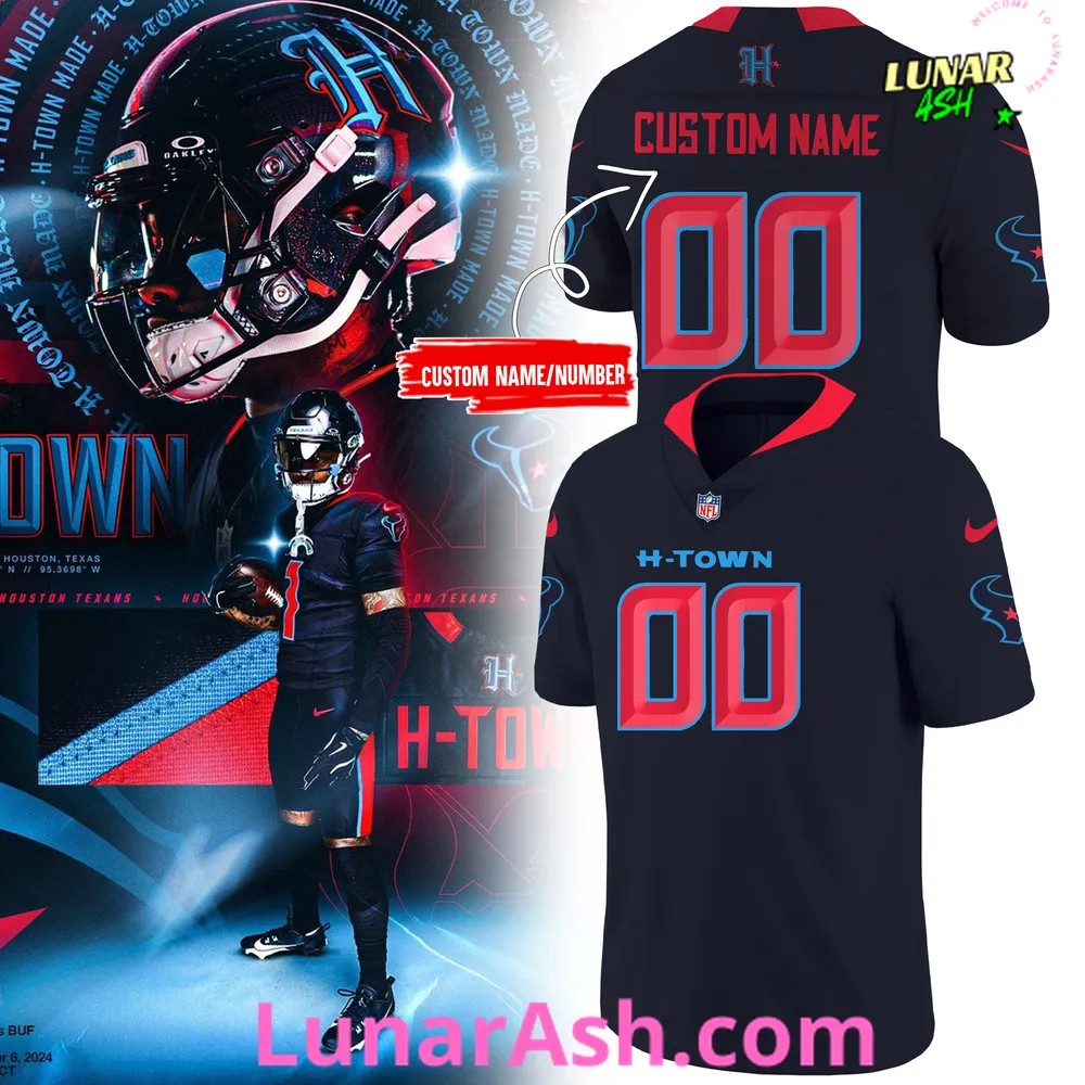 Houston Texans H-Town Alternate Game 2024 Football Jersey Houston Texans H-Town Alternate Game 2024 Football Jersey