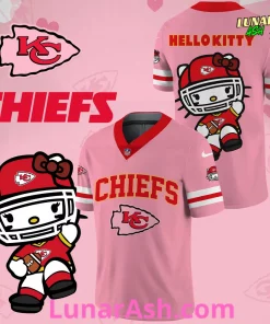 Kansas City Chiefs x Hello Kitty Football Jersey