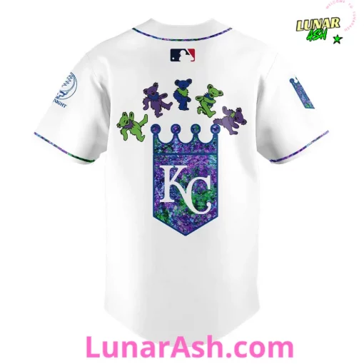 Kansas City Royals Grateful Dead Night Special Jersey
